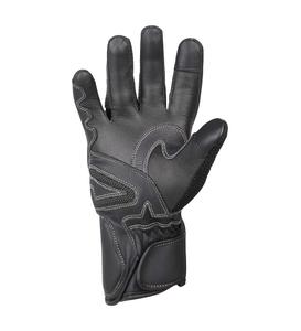 Gants de moto personnalisés en cuir de vachette chauds, à doigts entiers, compatibles écran tactile, imperméables, anti-UV, respirants et coupe-vent pour la course - Product Image 3