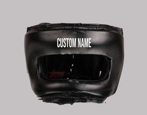 HOMIZON ENTERPRISES OEM ODM Protège-tête de boxe personnalisé en cuir de vachette véritable, mousse EVA PU, écologique, réglable, pour Muay Thai - Product Image 3