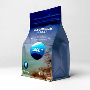 Qualité supérieure 25lb Magnésium minéral + Sel de mer en vrac Écologique pour le corps Origine américaine Aromasong Int. - Product Image 1