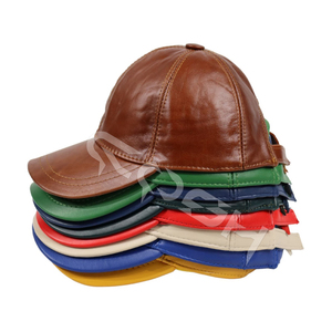 Fabricant de casquettes de baseball en cuir véritable de haute qualité en provenance du Pakistan - Product Image 2