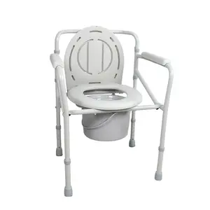 Vente chaude de la chine, marchette pliante d'hôpital/chaise de Commode prix/chaise de pot, chaise de toilette portable pour adulte, chaise d'entraînement
