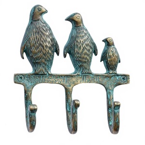 Ba Vintage Cast Iron Wall <b>Hook</b> Handmade Eco-Friendly Durable Adjustable Self-adhesive <b>for</b> Clothing Storage <b>Hooks</b> and <b>Rails</b> - Product Image 5