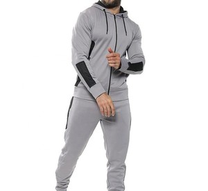 Conjunto Deportivo de Dos Piezas para Hombre RAPID SPORTS, Informal, de Invierno, con Sudadera con Capucha y Pantalones Deportivos, 100% Algodón, Venta al Por Mayor - Product Image 1
