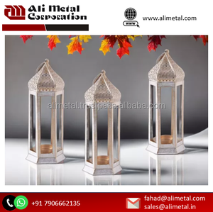 Charming Chimes <b>Mini</b> Hanging Metal <b>Lanterns</b> Set of 3 For Festival Indoor and outdoor decoration customization - Product Image 3