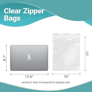 ถุงซิปด้านบน4ล้านถุงหนาพิเศษ1000 10x12นิ้ว1แกลลอนโพลีเอทิลีนสำหรับอุตสาหกรรมอาหารบริการศิลปะ - Product Image 4