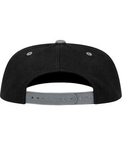 Customized Black Grey Flat Brim Snapback <b>Cap</b> For <b>Men</b> Women Adjustable Cotton <b>Baseball</b> Hat Casual Streetwear Premium Quality - Product Image 2
