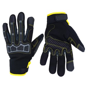 Gants de sécurité pour mécaniciens résistants aux coupures, haute protection contre les vibrations et les chocs, en cuir imperméable, gants Kongo - Product Image 1