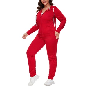Nouvelle arrivée de survêtement décontracté personnalisé pour femmes 100% coton survêtement adulte Street Wear avec option de taille plus couleur unie 2026 - Product Image 3