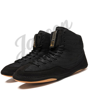 Zapatos de boxeo para hombre, ligeros, transpirables, con suela antideslizante, botas de boxeo profesionales, zapatos de combate ligeros, venta al por mayor - Product Image 5