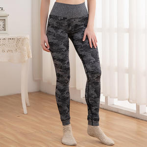 Leggings Deportivos Casuales para Mujer, Profesionales para Yoga, Cintura Alta Elástica, Pierna Ancha, Logotipo Personalizado - Product Image 3