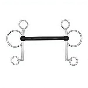 Bocado de Pelham de Acero Inoxidable de Alta Calidad con Cadena de Control de Doble Acción y Distribución Suave de Presión - Product Image 5