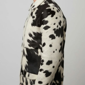 เสื้อแจ็คเก็ตหนังวัวสำหรับผู้ชาย แจ็คเก็ตหนังวัวคุณภาพพรีเมียม ทนทาน ทันสมัย อุ่นสบาย เหมาะสำหรับฤดูหนาว - Product Image 3