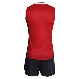 Sublimation Printed Volleyball Uniforms Set Jersey Custom Logo Design Wear Color Unisex Sleeveless Volleyball Uniforms - Product Image 6