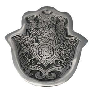 Porte-encens à main Hamsa en aluminium de qualité supérieure avec prise d'anis étoilé pour décor spirituel méditation usage domestique - Product Image 2