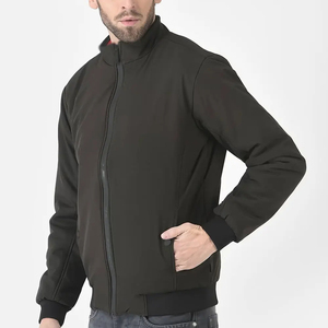 Custom Wholesale Casual <b>Jacket</b> Men navy blue Lightweight Crinkle Windbreaker <b>Zip</b> <b>up</b> Men <b>Jacket</b> - Product Image 4