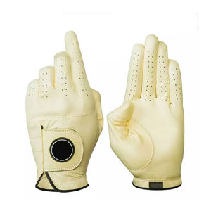 Guantes de Golf de Cuero Cabretta y Piel de Oveja, Ligeros y Transpirables, para Uso Deportivo, Mano Izquierda, Estilo Americano, Gran Venta - Product Image 2