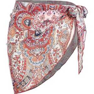 Women's Tropical Print Chiffon <b>Sarong</b> Beach Cover Up Lightweight <b>Bikini</b> Wrap - Product Image 1