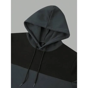 Sweat-shirts à capuche oversize pour la vente en gros, sweats à capuche unisexes personnalisés, 450 GSM, streetwear décontracté, 100% coton - Product Image 3