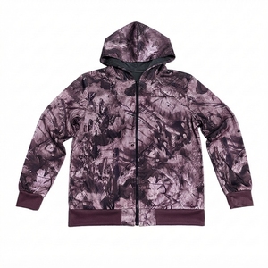 Custom Printed Men's Camouflage Half <b>Zip</b> <b>Hooded</b> Sweatshirt 100% Polyester <b>Zip</b> Hoodie Casual Streetwear Loose Fit Quick Dry - Product Image 1