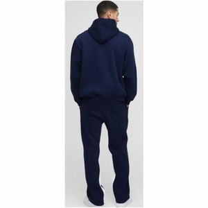 Conjunto deportivo de dos piezas con logotipo personalizado para hombre, sudadera con capucha y pantalones de chándal, traje deportivo profesional de primera calidad para hombre - Product Image 2