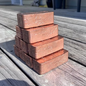 Lingotes de Cobre Puro de Alta Calidad 99.999% Tipo Latón de Alta Resistencia a la Tracción Redondos 25kg a Precio de Origen MOQ 5 Toneladas - Product Image 2