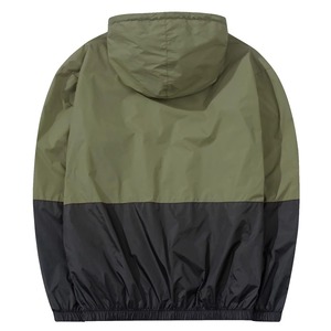 Online Wholesale Lightweight Hooded Color Block Windbreaker <b>Jacket</b> Waterproof Outdoor Sports <b>Zip</b> <b>Up</b> <b>Jacket</b> For Men - Product Image 2