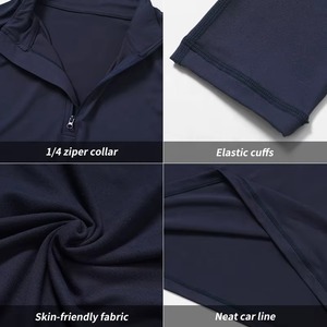 Custom Fitness Gym Apparel Manufacturer Compression Performance Shirt Stretch <b>Polyester</b> Spandex Screen Print Private Label Bulk - Product Image 6