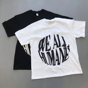 T-shirt homme surdimensionné avec logo personnalisé, qualité luxe, épaules tombantes, impression puff, 100% coton - Product Image 4