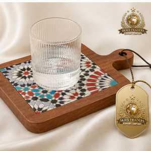 Black Metal Wire Trivet With Round Wooden Center Hot Pot Holder <b>Heat</b> <b>Resistant</b> <b>Table</b> <b>Protector</b> - Product Image 4