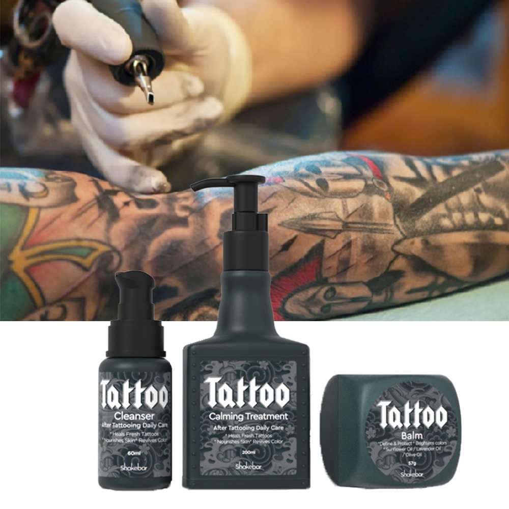 Фирменная торговая марка, уход за татуировкой после ухода, очищение натуральной татуировки, увлажняющий крем для ухода за кожей OEM/ODM