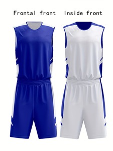 Ensemble de maillot et short de basket-ball réversible vert et blanc pour jeunes et adultes, logo personnalisé, uniforme pour adultes, été, unisexe - Product Image 5