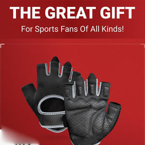 Guantes Deportivos Transpirables y Ligeros para Hombre y Mujer, Guantes de Levantamiento de Pesas sin Dedos con Palmas Acolchadas - Product Image 2