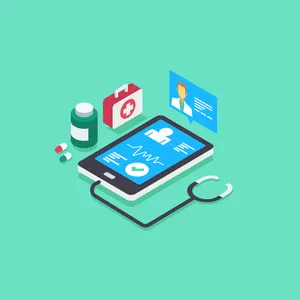 Iniz 솔루션의 의료 약속 예약 앱을위한 UI 디자인을 갖춘 Android 앱 개발 회사