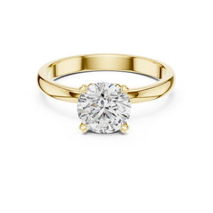 Anillo Solitario de Moissanita de Corte Brillante de 1.0 ct, Plata de Ley 925, Joyería Fina Hecha a Mano, Anillo de Compromiso, Regalo de Aniversario de Lujo - Product Image 5