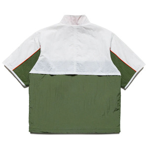 WindShirt V Neck Sports Athletic Pullover Mesh Lining Plain Wind <b>Rain</b> Anorak Blank Oversized Nylon Windshirt - Product Image 5