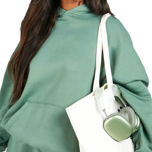 Conjunto Deportivo de Dos Piezas para Mujer, Invierno, Color Sólido, Corte Regular, 100% Algodón, Ecológico, Transpirable, para Correr y Entrenar - Product Image 3