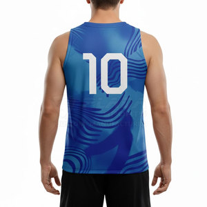 Chemise sans manches professionnelle pour le lacrosse, anti-transpiration, séchage rapide, vêtements de sport pour les joueurs masculins - Product Image 2
