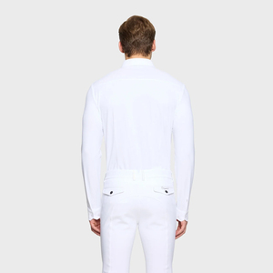 Camiseta de equitación de diseño moderno y elegante, camisa de competición de manga larga para hombre en venta - Product Image 2