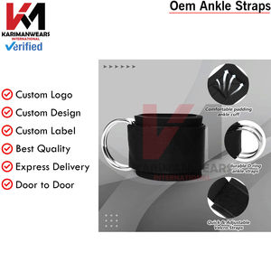 Correas de Tobillo con Logotipo Personalizado, Acolchado Absorbente de Impactos para Ejercicios con Cables, Equipo de Entrenamiento de Glúteos al Por Mayor, Precio de Fábrica - Product Image 6
