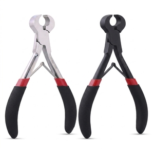 Professional Keratin Hair Extensions Cutting Pliers Stainless Steel bond removal plier Keratin Bond <b>Cutter</b> Custom Colors - Product Image 1
