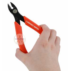 Pince coupante à découpe en profondeur en acier inoxydable robuste, coupe-fil 12 AWG, cisaille maxi professionnelle légère pour bijoux et électronique - Product Image 4