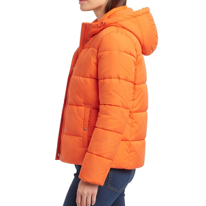 Chaqueta Acolchada Ligera y Cálida al por Mayor para Mujer, Abrigo de Plumón con Capucha para Invierno, Chaquetas de Plumón Estilo Urbano para Mujer - Product Image 2