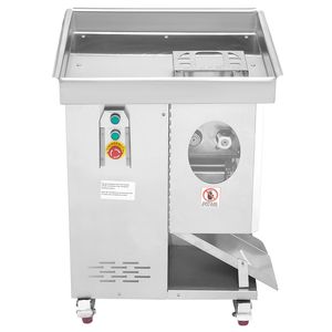 Affettatrice Professionale per Carne 1100W in Acciaio Inox, Spessore 5mm, Rimovibile, Capacità 500 Kg/h - Product Image 4