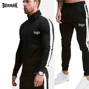 Survêtement décontracté pour homme, sweat à capuche et pantalon de survêtement, ensemble deux pièces, vêtements de sport de haute qualité, nouvelle collection, 2021 - Product Image 2