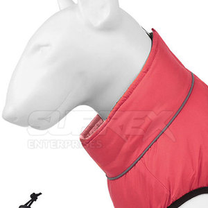 Veste légère et moderne en polyester et coton pour petits chiens et chats, tissu doux et confortable, idéale pour les sorties hivernales - Product Image 5