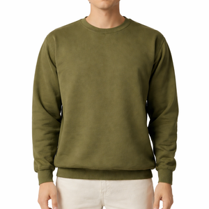 Sweat-shirt d'hiver ample pour homme |   Pull en molleton tricoté à col rond |   Pull imprimé style décontracté |   OEM en gros - Product Image 5