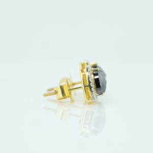 Trendy Dainty Minimalist Fine Jewelry 925 Sterling <b>Silver</b> Women's <b>Stud</b> Earrings with Pear Cut CZ Gold Plated and for Gifts - Product Image 5