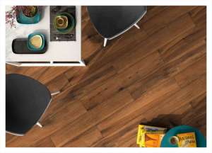 Baldosa de porcelana mate con aspecto de tablón natural de 200x1200 mm diseñada para un equilibrio superficial alargado y una alineación duradera del suelo interior. - Product Image 5