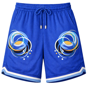 Shorts de sport décontractés en maille pour hommes, pantalons amples, légers et respirants, pour l'été, la gym, l'entraînement, la course à pied, la remise en forme, séchage rapide - Product Image 3