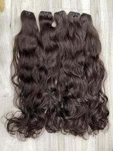 Producto en Oferta: Cabello Humano Virgen Vietnamita en Paquetes, con Cutícula Alineada, Ondulado Natural, Gran Cantidad en Stock - Product Image 4